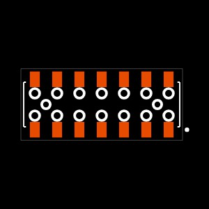 CLT-107-02-S-D-BE-A Footprint