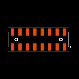 CLT-108-02-F-D-A Footprint