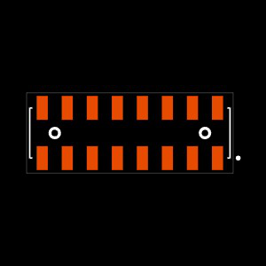 CLT-108-02-F-D-A-P-TR Footprint
