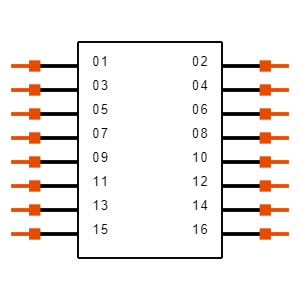 CLT-108-02-F-D-BE-A-P-TR Symbol