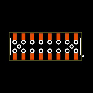 CLT-108-02-F-D-BE-A-TR Footprint