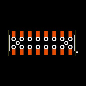 CLT-108-02-H-D-BE-A-P-TR Footprint
