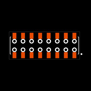 CLT-108-02-H-D-BE-P Footprint