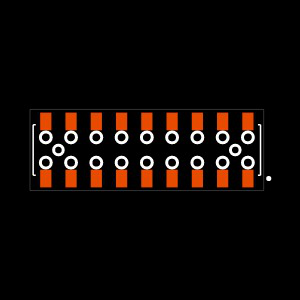 CLT-109-02-G-D-BE Footprint
