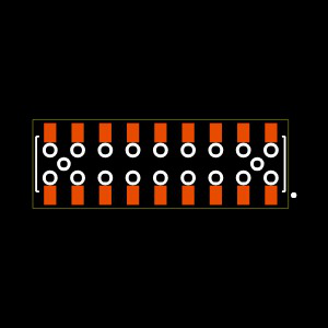 CLT-109-02-S-D-BE-A-K-TR Footprint