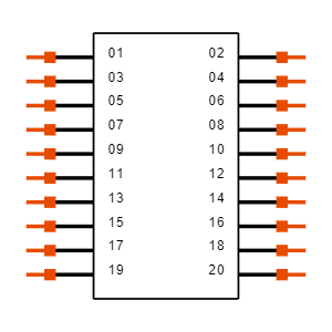 CLT-110-02-F-D-K-TR Symbol