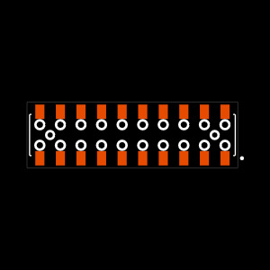 CLT-110-02-H-D-BE-A-P-TR Footprint