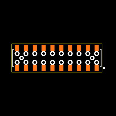 CLT-110-02-L-D-BE-A-K Footprint