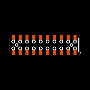 CLT-110-02-L-D-BE-A-K-TR Footprint