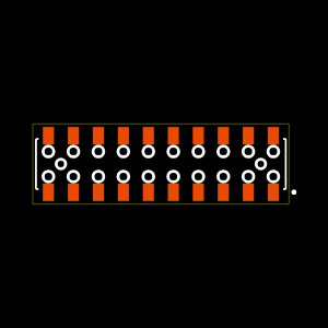 CLT-110-02-S-D-BE-A-P-TR Footprint