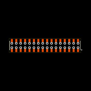 CLT-116-02-G-D-BE-TR Footprint