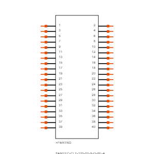 CLT-120-02-S-D-BE-A Symbol