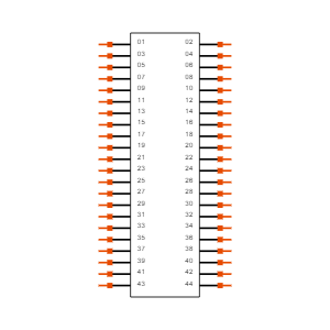 CLT-122-02-F-D-A-TR Symbol