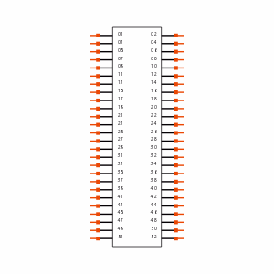 CLT-126-03-L-D Symbol