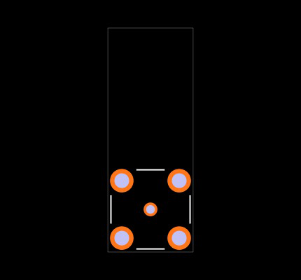 DIN7A-J-P-GF-RA-BH1 Footprint