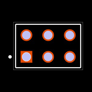 DW-03-09-L-D-300 Footprint