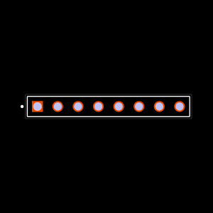 DW-08-08-L-S-200 Footprint