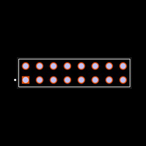 DW-08-11-L-D-600 Footprint