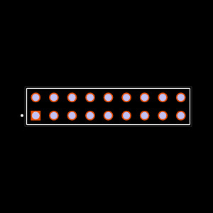 DW-09-08-G-D-210 Footprint