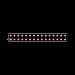 DW-15-08-L-D-255 Footprint