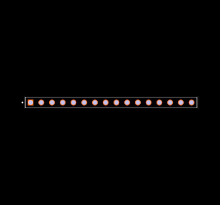 DW-16-11-L-S-600 Footprint