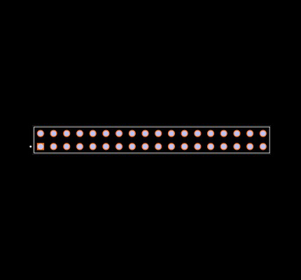 DW-18-15-L-D-300 Footprint