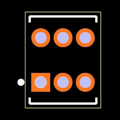 DWM-03-61-L-D-670 Footprint