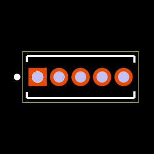DWM-05-01-L-S-250 Footprint
