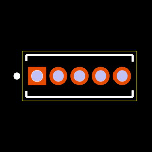 DWM-05-53-G-S-275 Footprint