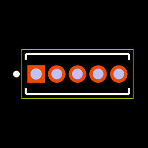 DWM-05-53-L-S-292 Footprint