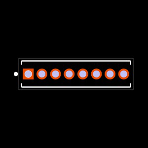 DWM-08-54-G-S-332 Footprint