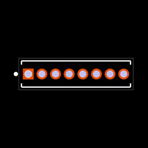 DWM-08-60-G-S-605 Footprint