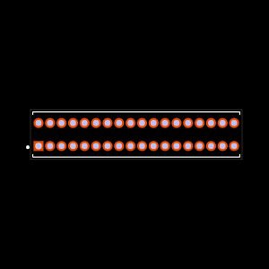 DWM-18-01-L-D-222 Footprint