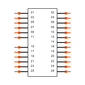 EHF-113-01-L-D-13 Symbol