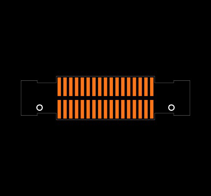 EHF-117-01-L-D-SM-LC-K Footprint
