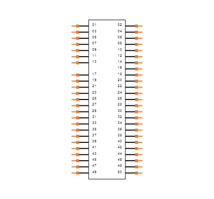 EHF-125-01-L-D-SM-15-P Symbol