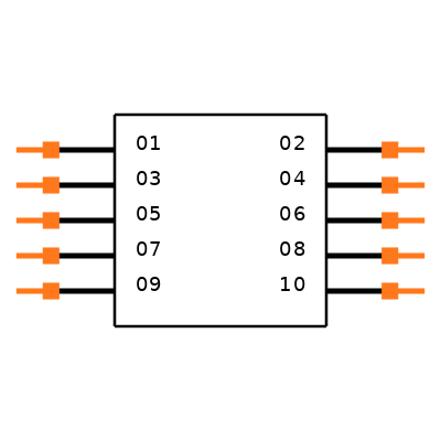 EHT-105-01-L-D-SM-K-TR Symbol