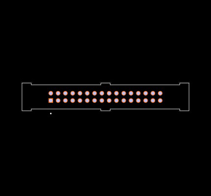 EHT-116-01-T-D Footprint