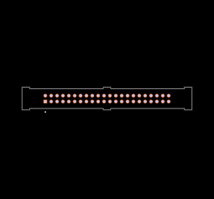 EHT-122-01-SM-D Footprint