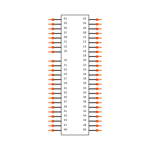 EJH-125-01-S-D-TH-17 Symbol