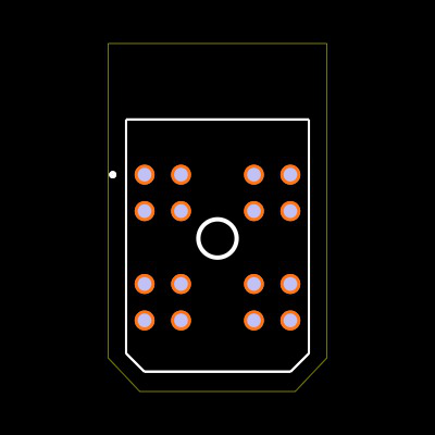 EPTS-2-P-D-VT-04 Footprint