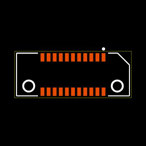 ERF8-011-07.0-L-DV-K-FR Footprint