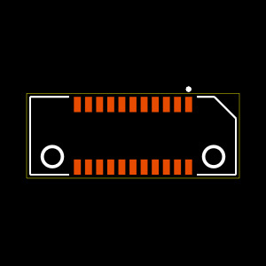 ERF8-011-09.0-L-DV-K-TR Footprint