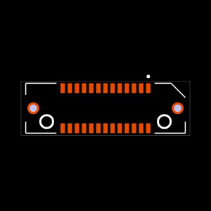 ERF8-013-09.0-L-DV-TR Footprint