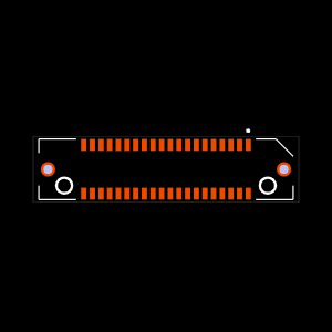 ERF8-020-09.0-L-DV-L-TR Footprint