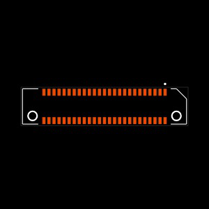 ERF8-025-07.0-S-DV-K-TR Footprint