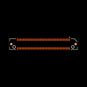 ERF8-035-05.0-L-DV-L-K-TR Footprint