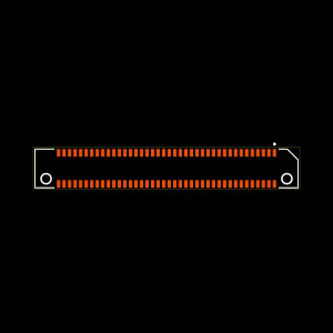 ERF8-040-09.0-L-DV-TR Footprint