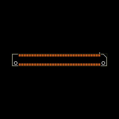 ERF8-050-05.0-S-DV-K-TR Footprint