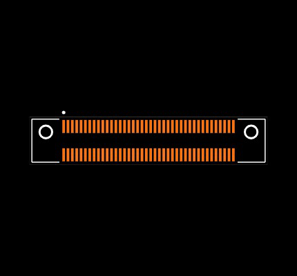 ERM5-040-02.0-S-DV-TR Footprint